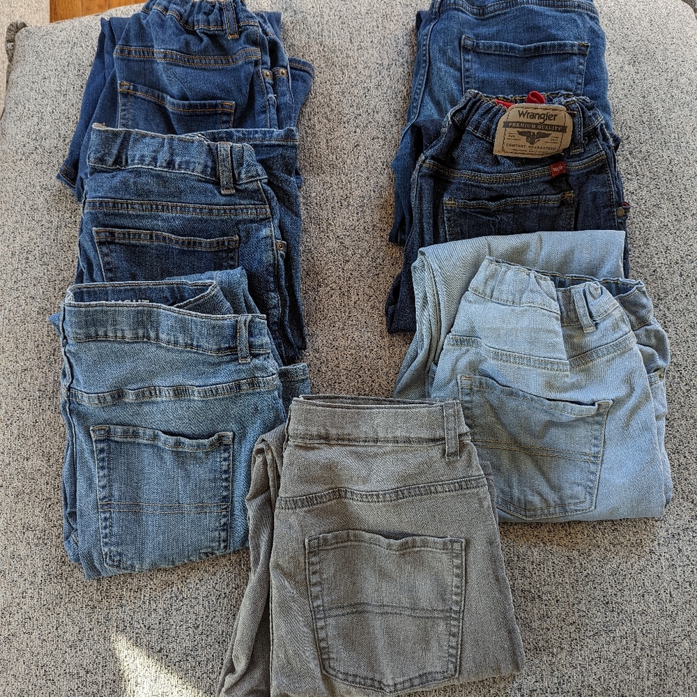 Lot of 14 husky jeans
